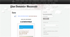 Desktop Screenshot of giandomenicomazzocato.it